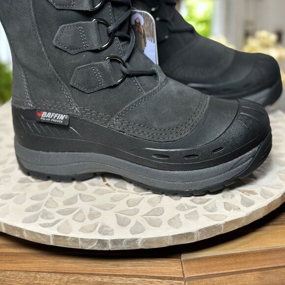 Baffin Chloe Insulated Waterproof Winter Snow Boots Women’s Size 6  Fur - Picture 9 of 16